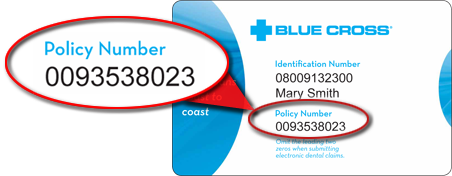 National Blue Cross Card